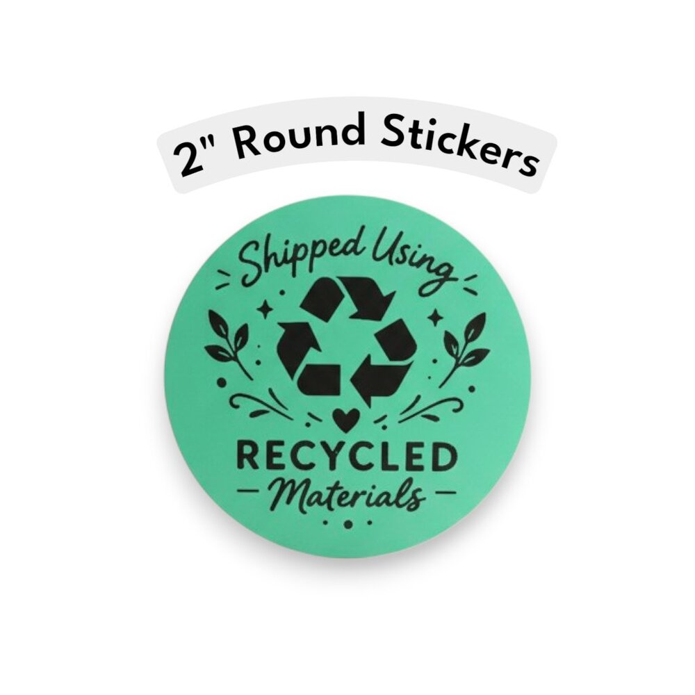 2x2 Circle Sticker -  Additional Sticker Color Options - Picture 7 of 8